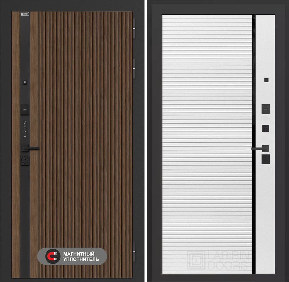 Лаб 4 Про 22 белый софт с молдингом