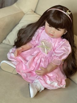 Кукла Реборн виниловая 55см в пакете (FA-272)