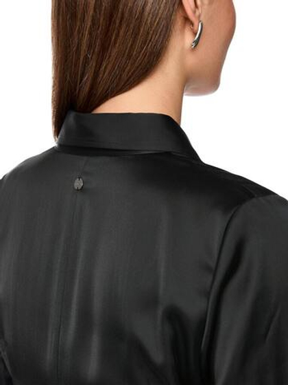 Marc Cain Платье из струящейся ткани с запахом