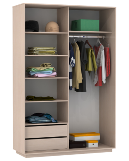 Шкаф-купе ЭКСПРЕСС-2 Дуо ДД 2400