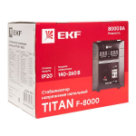 Стабилизатор напряжения  EKF stab-f-8000