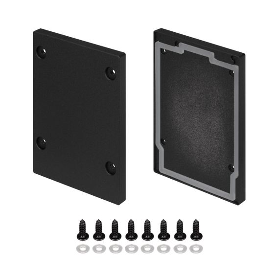 Заглушка IP-LINE-5475 BLACK глухая Arlight 055283