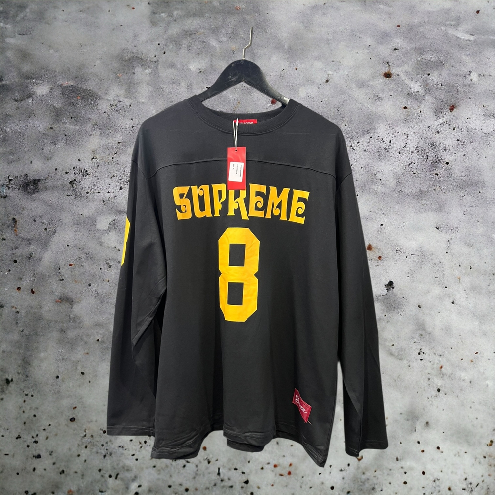 Лонгслив Supreme #1 • Черный