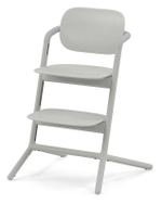 Стульчик для кормления Cybex Lemo 4 в 1 с мягкими чехлами Comfort Inlay Suede Grey/Stunning Black