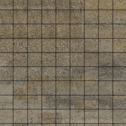 Тротуарная плитка КВАДРАТ 100х100 мм - Искусственный камень Базальт