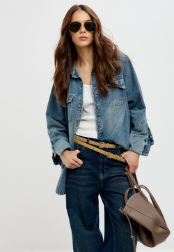 Джинсовая рубашка