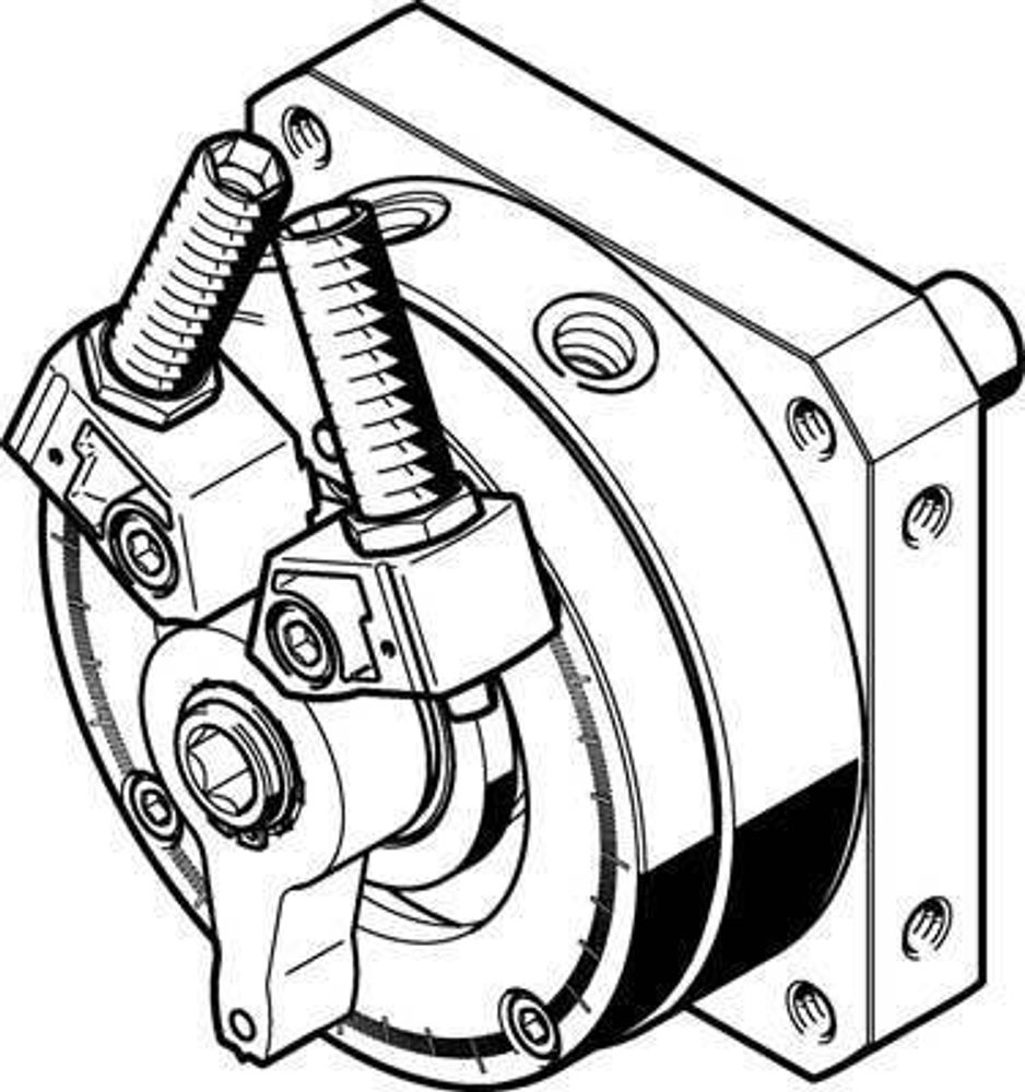 DSM-63-270-P1-A-B Неполноповоротный привод