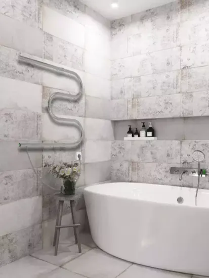 Полотенцесушитель электрический АРГО М-Э 50-60, 40вт. (К-кнопка)