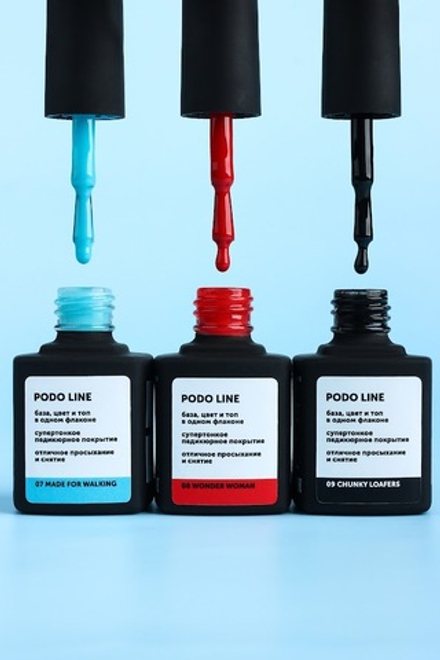 Однофазный гель-лак для педикюра Milk PODO LINE 09 Chunky Loafers, 9мл