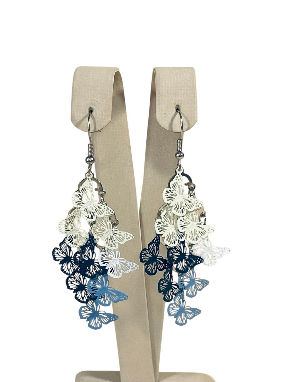 Серьги Полет бабочек