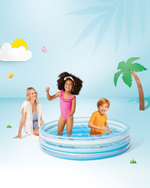Детский надувной бассейн 147х33см "Blue Bliss", 330л, от 2 лет Intex 58467