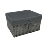 Корзина стеллажная "Paper", Д210 Ш160 В120, серый