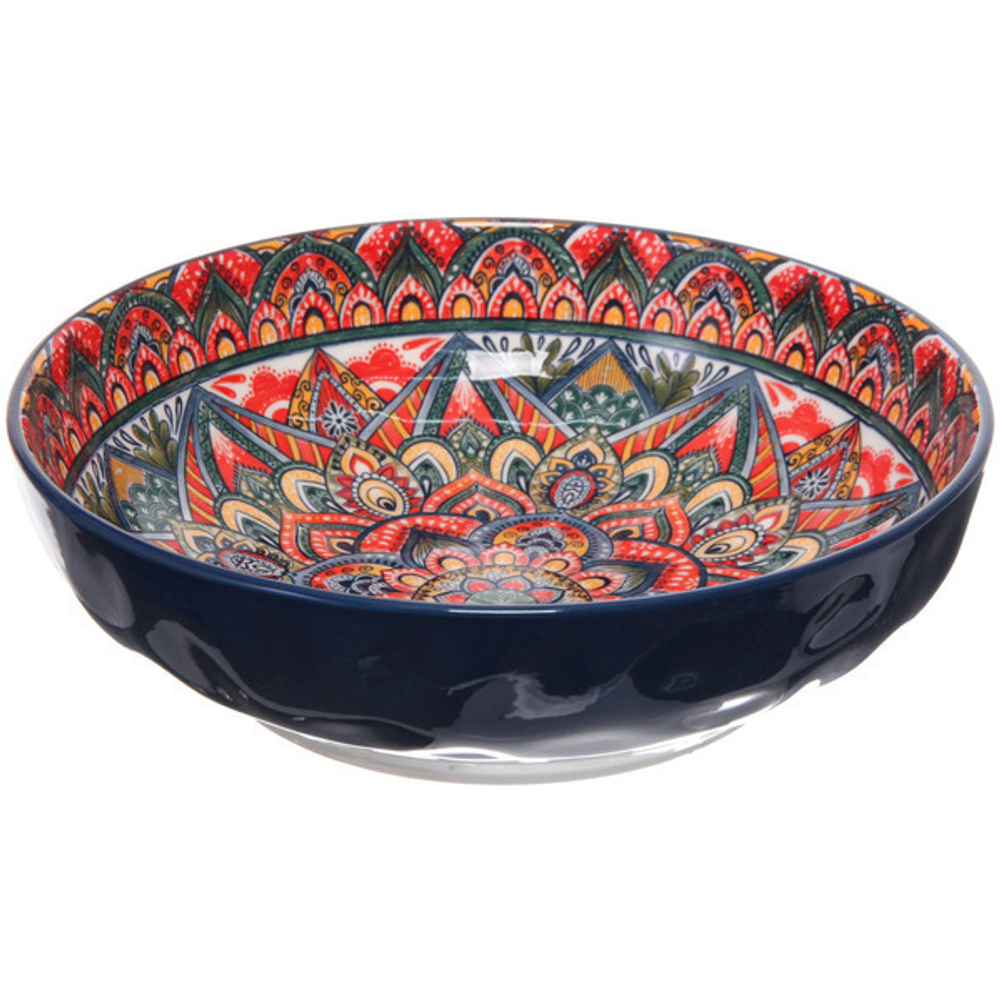 Салатник керамический «Марракеш» синий 26*7,5см