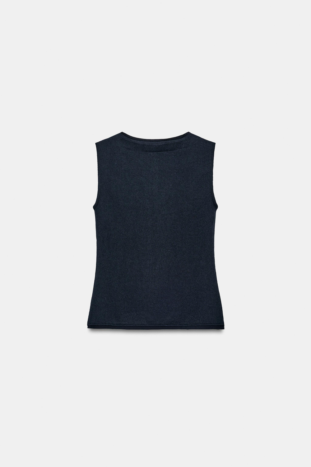 ZARA ЖИЛЕТ С ВЫРЕЗОМ ХЕНЛИ, МОРСКОЙ СИНИЙ