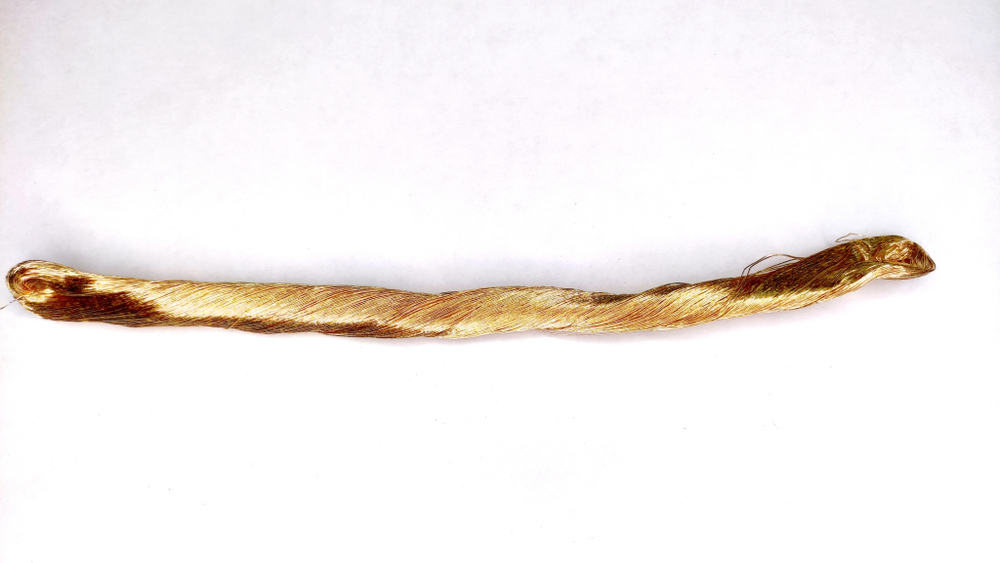 Золотая нить золото тёмное имитация 0,2мм