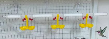 Поилка 6-ти ниппельная в сборе