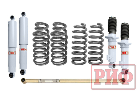 Лифт-комплект газовый Mitsubishi Pajero Sport II 2009-2015 лифт 40 мм жесткий РИФ