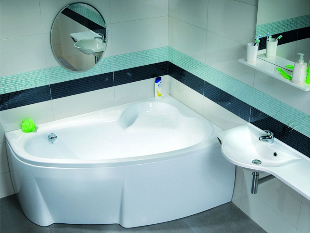 Ванна акриловая Ravak ASYMMETRIC (Ravak) 170х110 пристенная (C481000000)