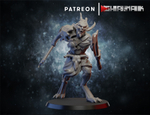 Grand Alliance Death Soulblight Gravelords Vampire Counts Crypt Horrors Ужас склепа №1 с щитом миниатюра для dnd, днд, pathfinder, фентези, Настольная игра, НРИ, Варгейм, РПГ
