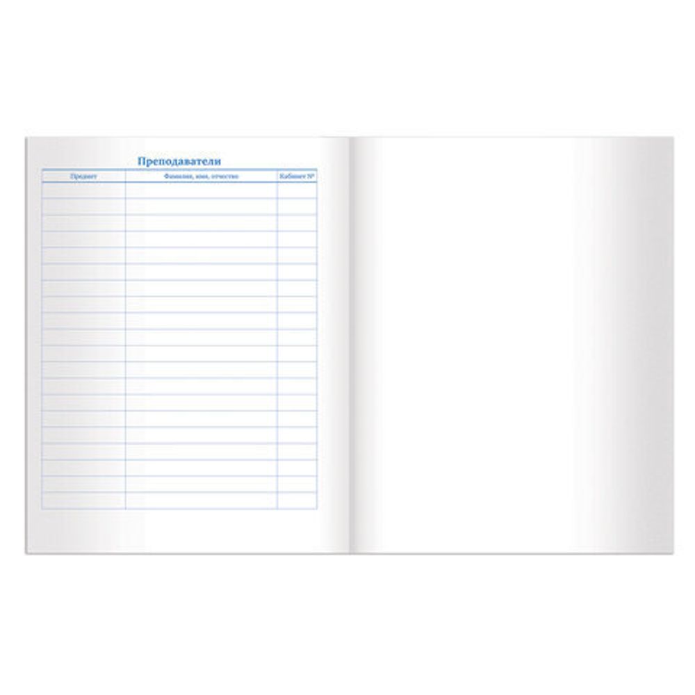 Дневник 1-11 класс 40 л., твердый, BRAUBERG, матовая ламинация, БЕЛЫЙ, 105540