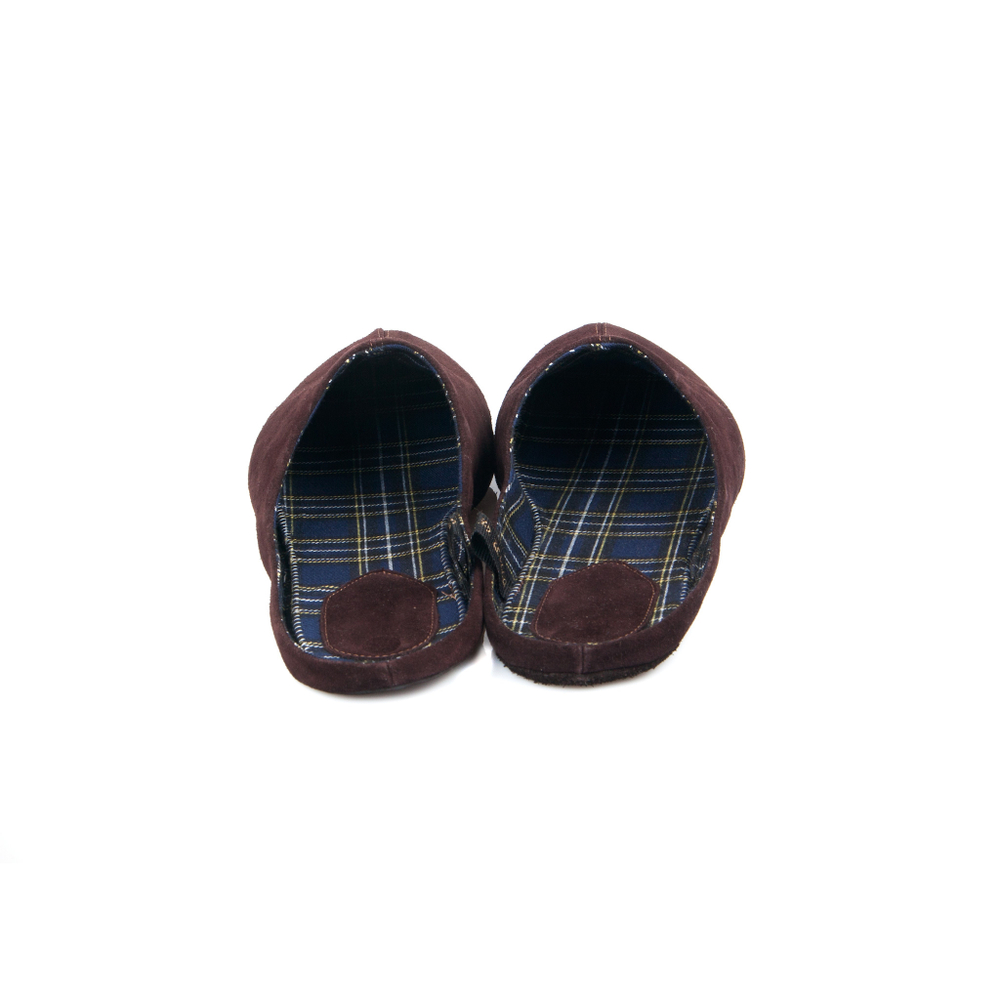 777137 туфли домашние мужские коричневые