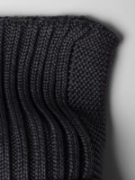 Шапка вязаная с ушками женская на осень