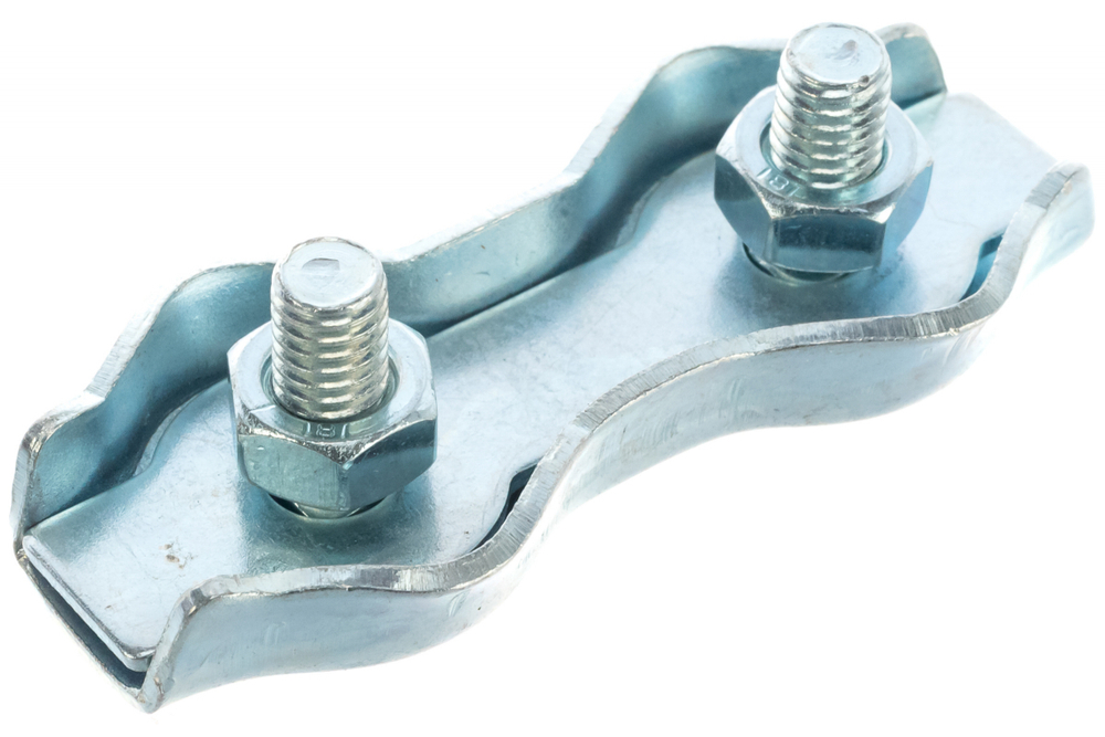 ЗАЖИМ ТРОСА СТРОЙБАТ DUPLEX 6ММ 1ШТ 030060