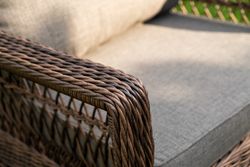 "Гранд Латте" лаунж-зона из искусственного ротанга, цвет коричневый