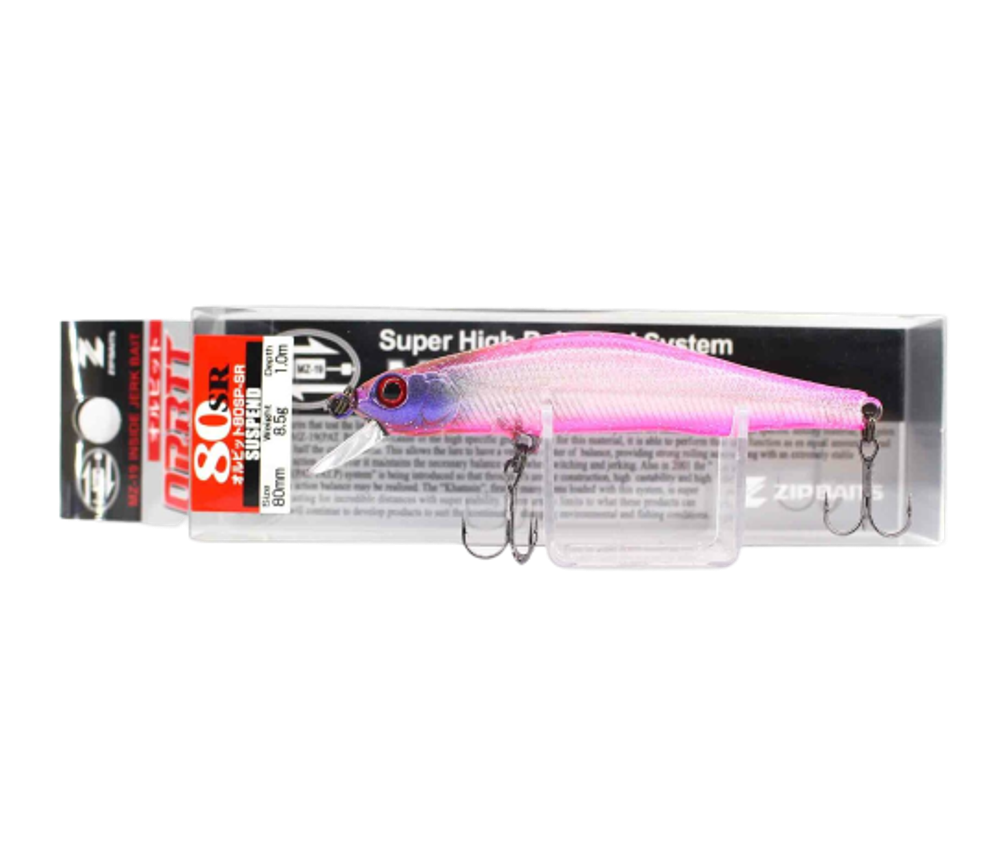 Воблер ZipBaits Orbit 80 SR 666 PINK WARLOCK