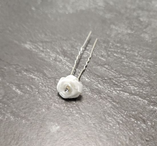 Набор шпилек "Розы большие" латекс, 3 шт, бирюза