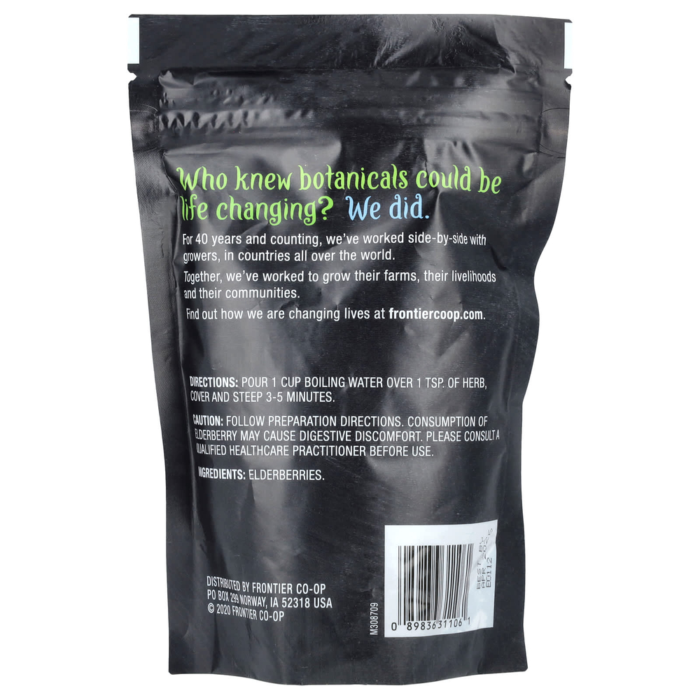 Frontier Co-op, целая бузина, 227 г (8 унций)