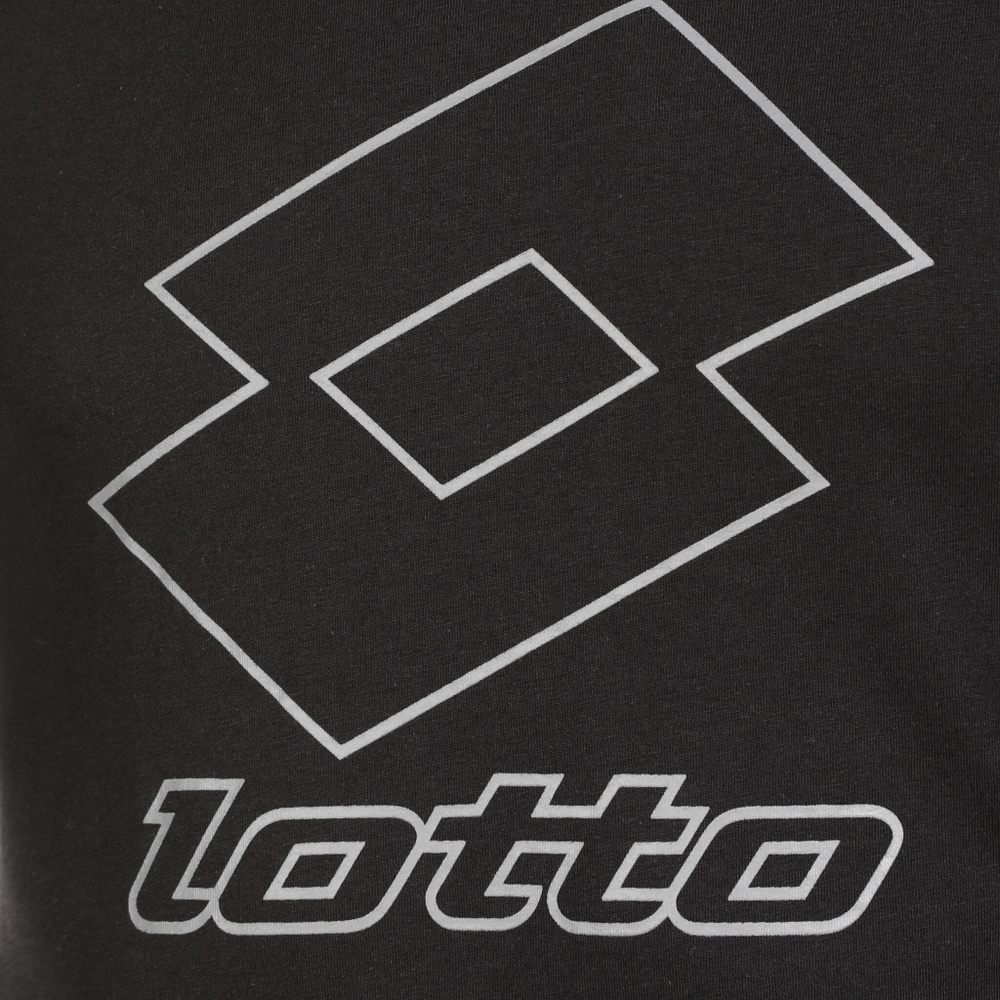 Мужское теннисное поло Lotto Smart IV 1 T-Shirt Men - Black