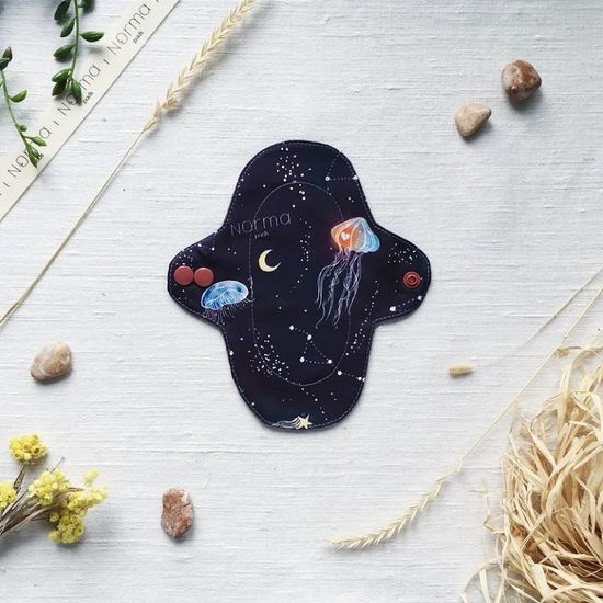 Многоразовая ежедневная прокладка Norma Pads "Космос"