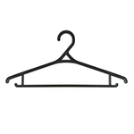 Вешалка - плечики костюмные 46-48 разм. черн.