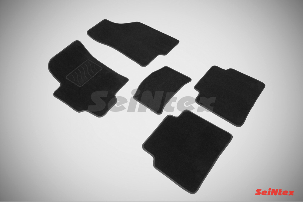 Ворсовые коврики LUX для Hyundai Elantra 2006-2011, Seintex.82330