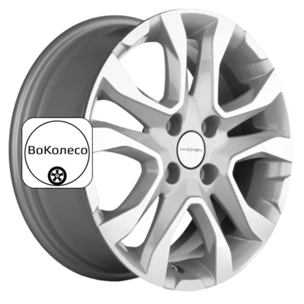 6x15/4x100 ET50 D60,1 KHW1503 (Vesta) F-Silver-FP Khomen Wheels