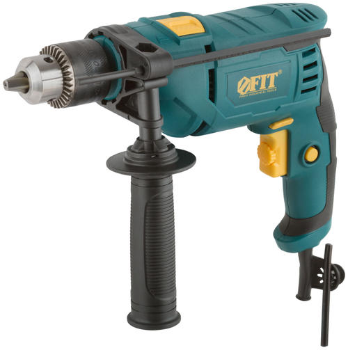 Дрель ударная  600 Вт, 0-3000 об/мин, КлП 13мм, рез. накл., коробка 80055