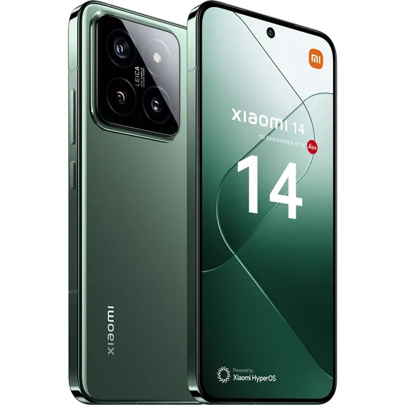 Смартфон Xiaomi 14 12 ГБ | 256 ГБ («Зеленый» | Jade Green) (версия Global)