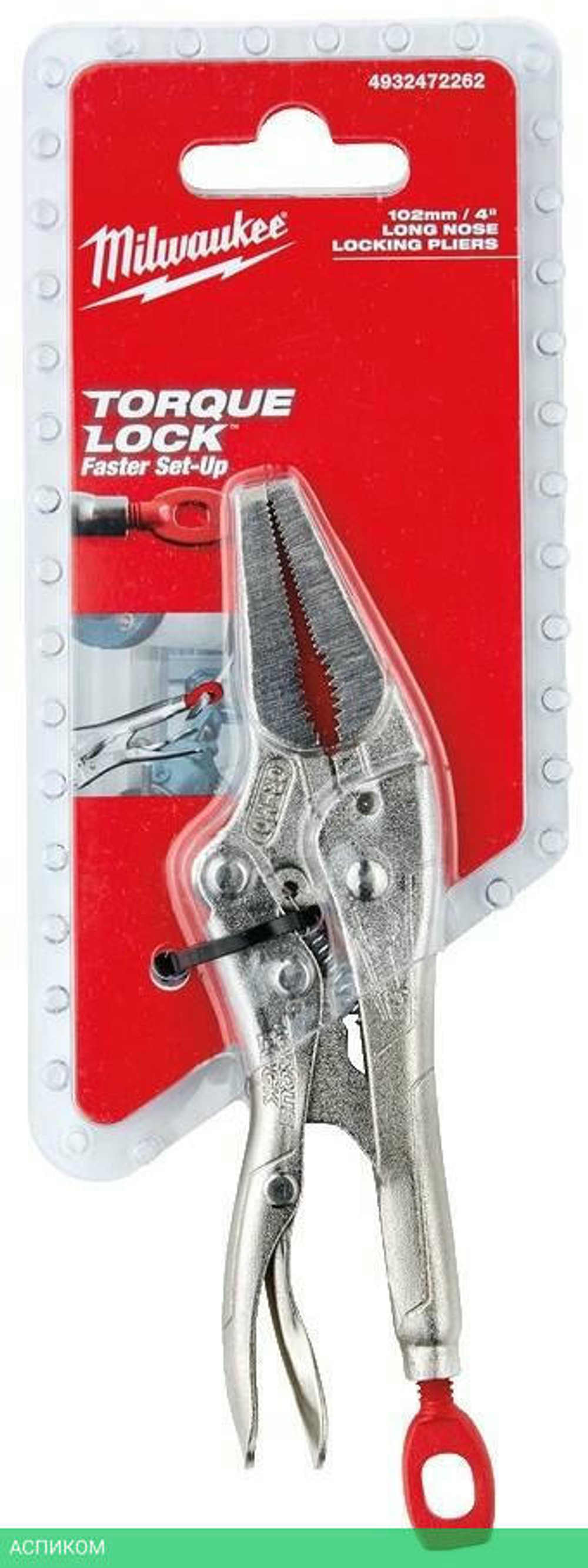 Зажим Milwaukee Torque lock 4" (4932472262)