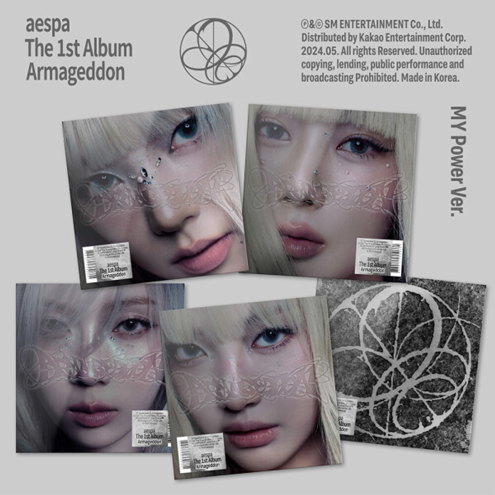 Альбом aespa - 1st Regular Album Armageddon (MY Power Ver.)