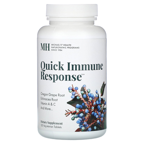 Michael's Health, Quick Immune Response, 120 Vegetarian Tablets