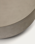 Garbet Журнальный столик цемент Ø 80 см