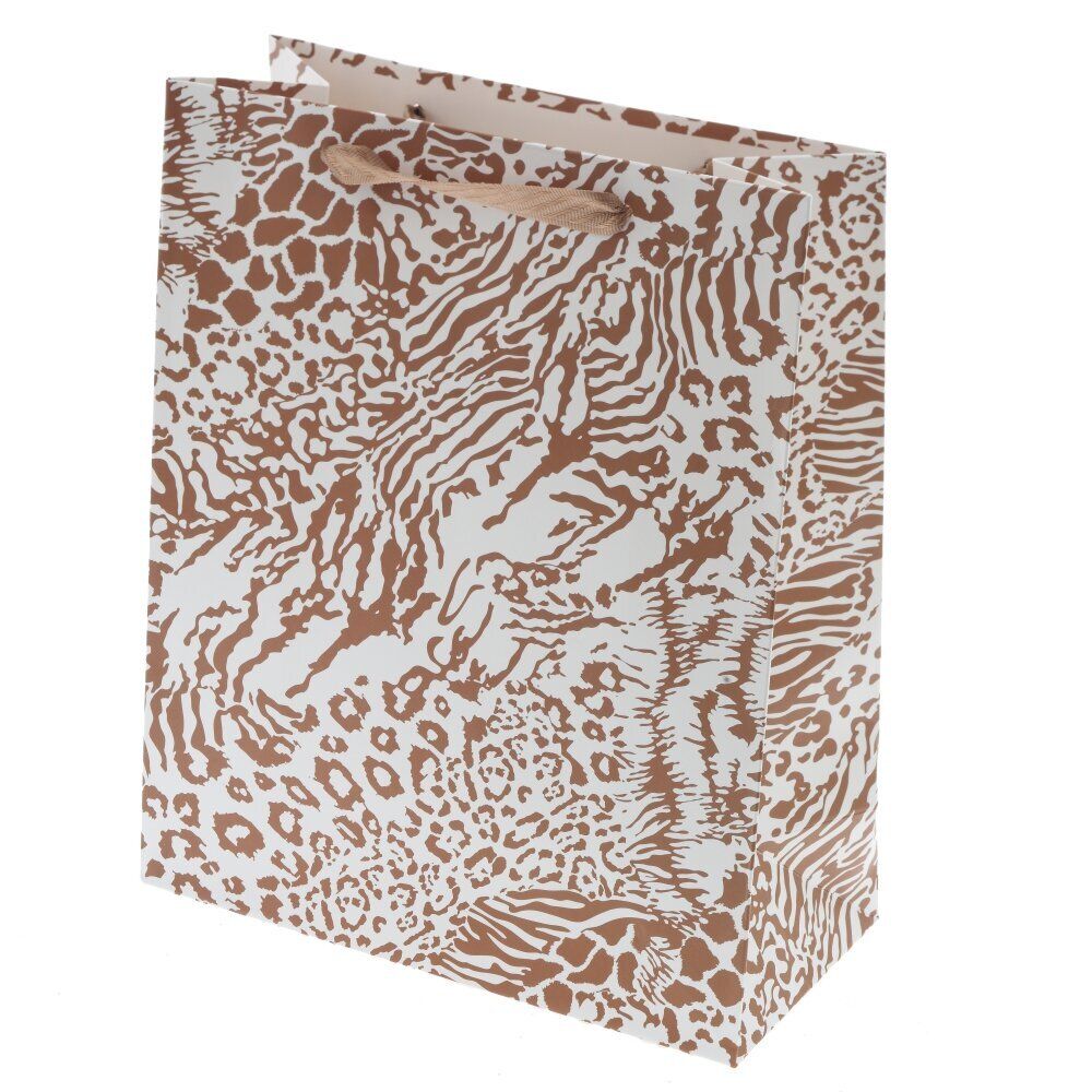 GAEM Пакет подарочный M (бумага 230г/м2, блок микс 12шт), L26 W10 H32 см, 4в.