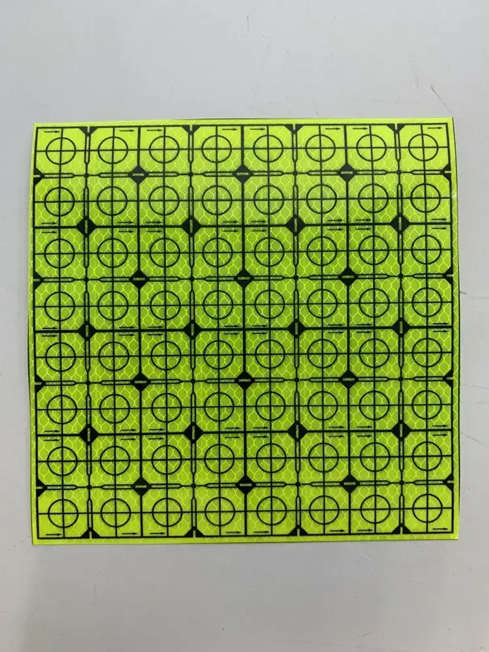 Пленочный отражатель ОП-50F (флуоресцентная, 50x50мм) 16шт.