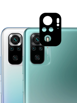Стекло на камеру ROSCO для Xiaomi Redmi Note 10;Xiaomi Redmi Note 10S;Poco M5s оптом (арт. XM-RN10-3D-CAM-GLASS-BLACK)