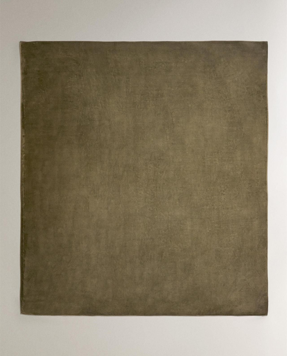 Zara Home - Флисовый плед, зеленый, 240x260 см