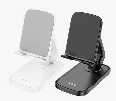 Держатель телефона Hoco HD8 Blackfish folding desktop holder Black