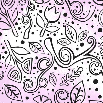 Watercolor paisley seamless pattern texture. Raster illustration. Boho fashion style.