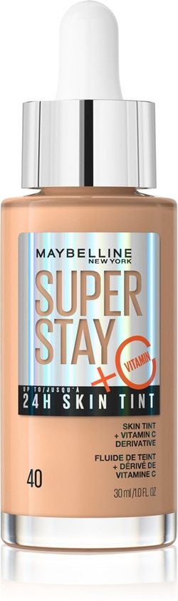 MAYBELLINE NEW YORK SuperStay Vitamin C Skin Tint - Сыворотка для выравнивания тона кожи, 30 ml
