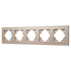 Рамка пластиковая FRM-PERIO-PL-5-GD (Arlight, -) 049765